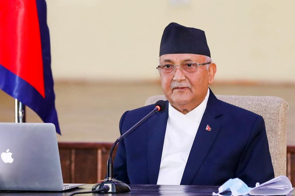 निर्वाचनपछि एमालेको बहुमतसहित सरकार बनाउने अध्यक्ष ओलीको दावी