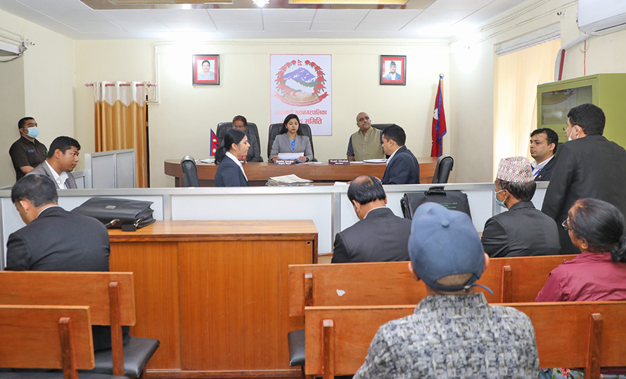 काठमाडौं न्यायिक समितिद्वारा आफ्नै इजलास कक्षबाट काम सुरु
