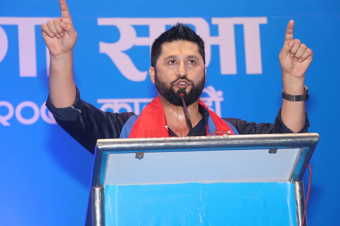 पद खोज्नेहरुलाई पार्टीमा प्रवेश गर्न दिन्न : रवि लामिछाने
