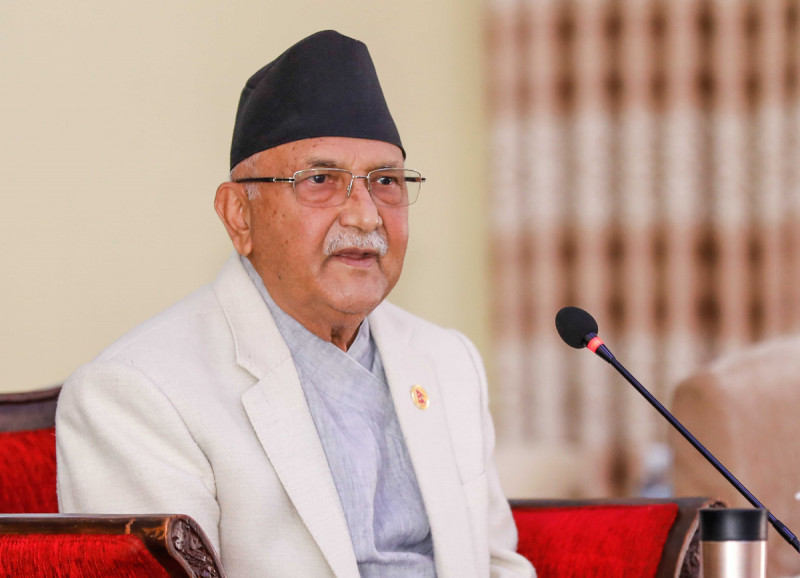 सेटिङमा बजेट बन्ने स्थितिले मेरो मन पोलेको छ : ओली