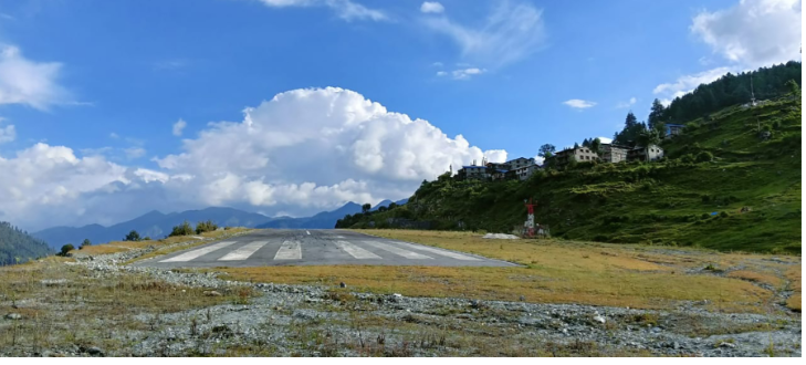 रारा विमानस्थल, नियमितरुपमा हवाइ उडान
