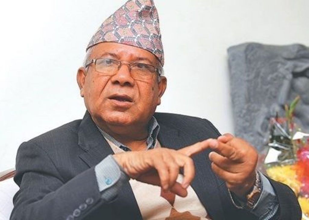 नेकपा एसभित्र टिकटका लागि लम्बेतान लाइन :  माधव नेपाल