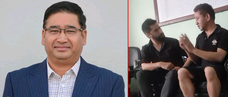 गुरुङको छोरो हुँ, आवाज ठूलो भयो होला तर मन्त्रीलाई दुर्व्यवहार गरेको छैन : शेरजंग गुरुङ