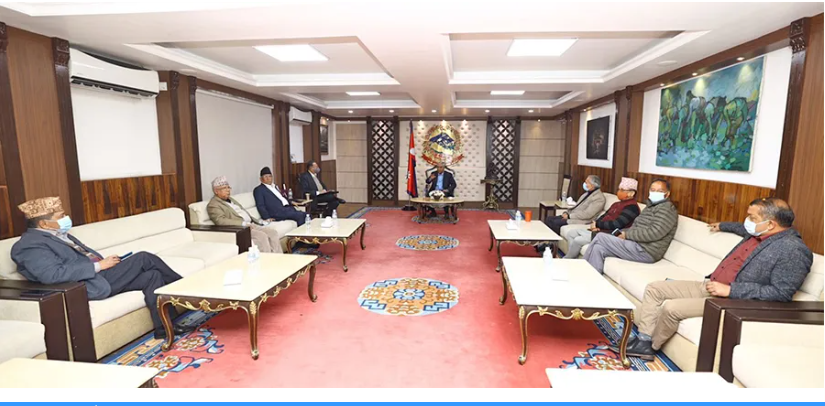 पाँच दलीय सत्ता गठबन्धनको बैठक बस्दै, सिट बाँडफाँटको टुंगो शीर्ष नेताहरूबाटै लगाइने