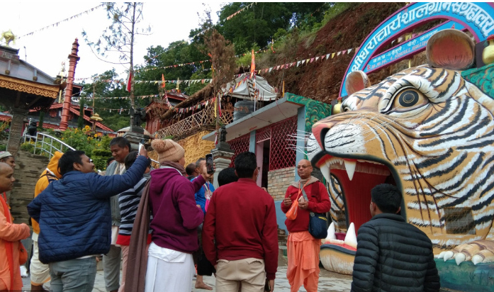 बागलुङको बागलुङ कालिका र शालिग्राम दर्शनका लागि भारतीय पर्यटक आउन थाले