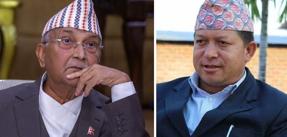 गठबन्धनले कांग्रेसका अधिकारीलाई अघि सार्‍यो, ओलीविरुद्ध चुनाव लड्न