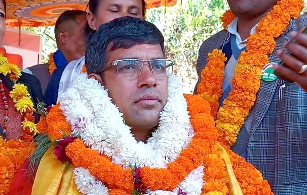 रामेछाप क्षेत्र नम्बर १ (२) वाग्मती प्रदेशसभा सदस्यमा माओवादीका युवराज चौलागाई निर्वाचित