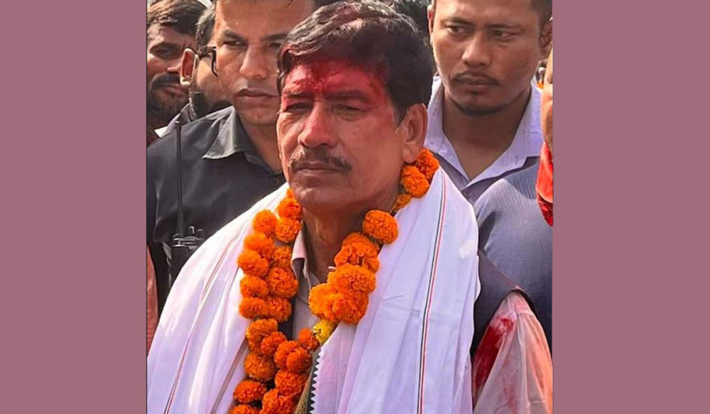 सिरहा क्षेत्र नम्बर –३ बाट एमालेका लिलानाथ श्रेष्ठ विजयी