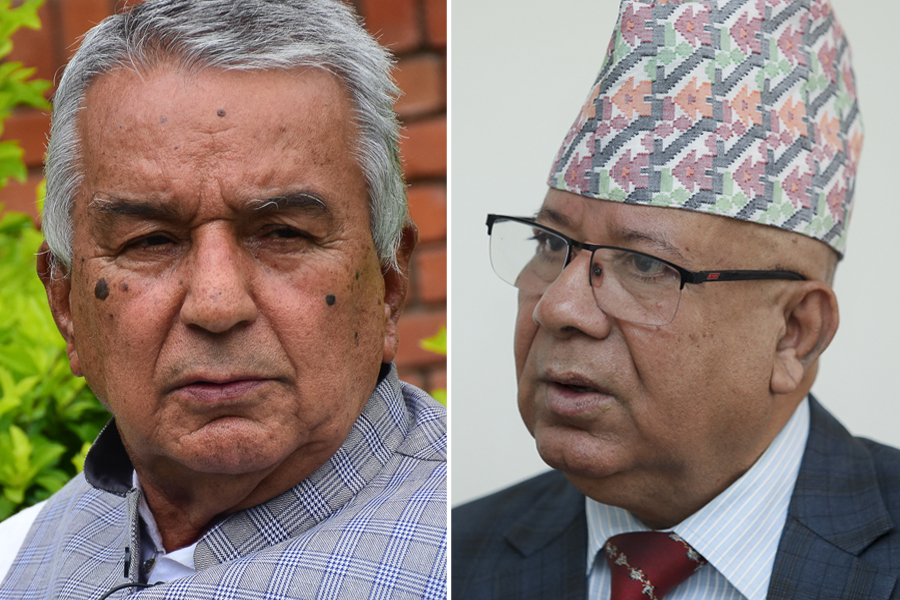 रामचन्द्र पौडेल र माधव नेपालबीच आज बिहान भेट