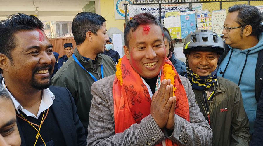 काठमाडौं–८ (क) मा शैलेन्द्रमान बज्राचार्यको जित
