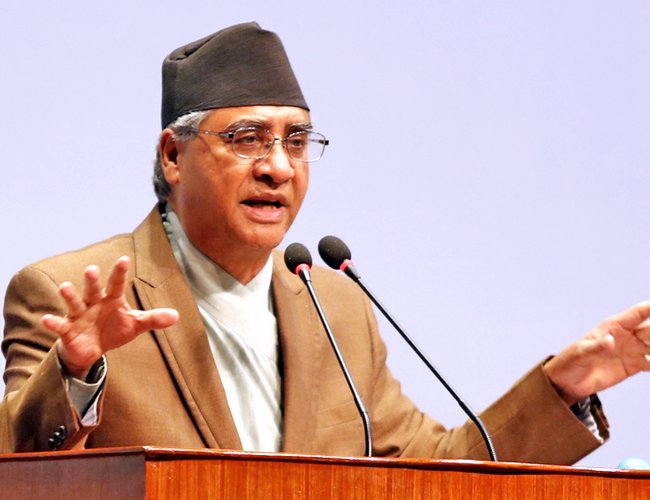 निर्वाचनलाई उत्सवका रुपमा लिन प्रधानमन्त्री देउवालेृ गरे मतदातासँग अपिल
