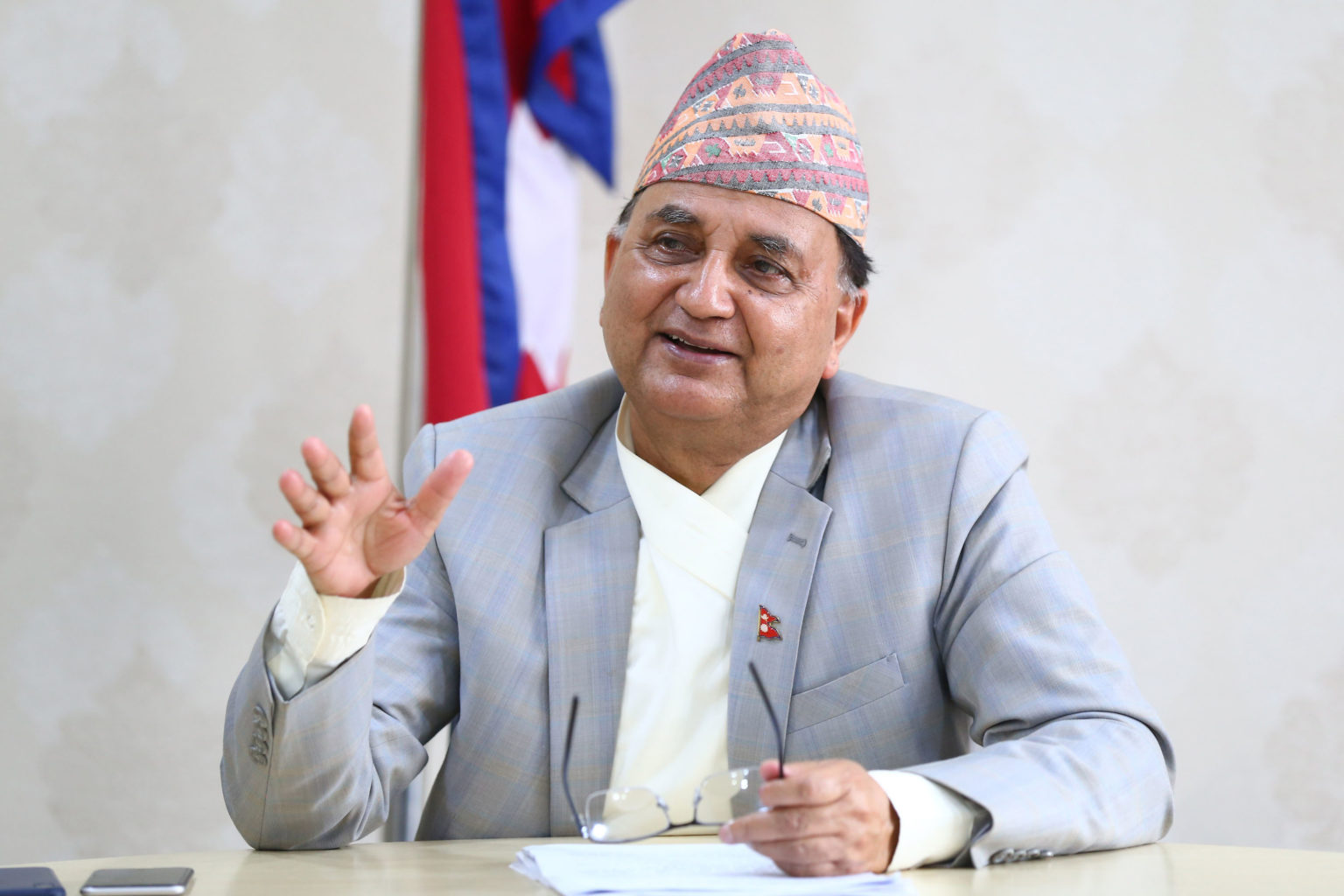 निर्वाचनपश्चात एमालेको सरकार बन्ने नेता पोखरेलको दाबी