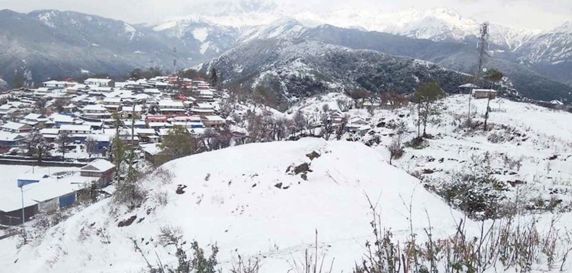 सुदूरपश्चिमदेखि गण्डकी प्रदेशसम्म वर्षा र हिमपातको सम्भावना