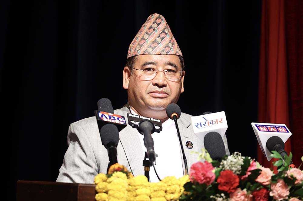 समृद्धिको जनआकाङ्क्षा सत्ता गठबन्धनले पूरा गर्छ : पर्यटनमन्त्री श्रेष्ठ