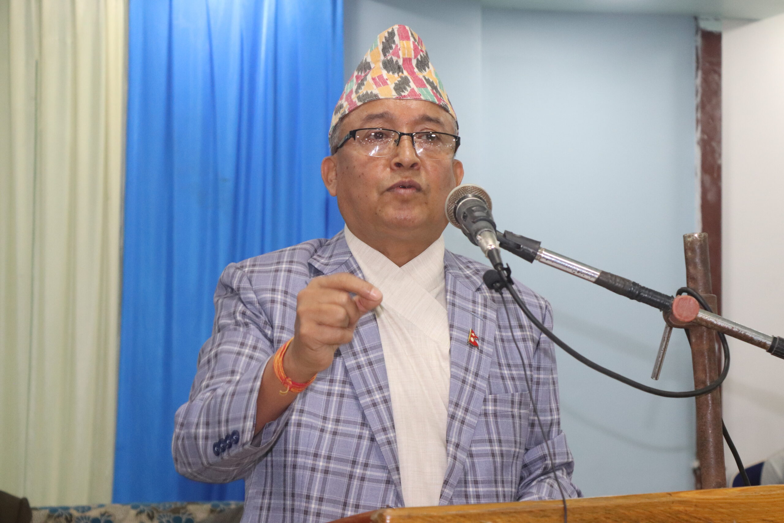पुनः मतदान गर्नुपर्ने अवस्था आउन दिन्नौँ: प्रमुख निर्वाचन आयुक्त थपलिया