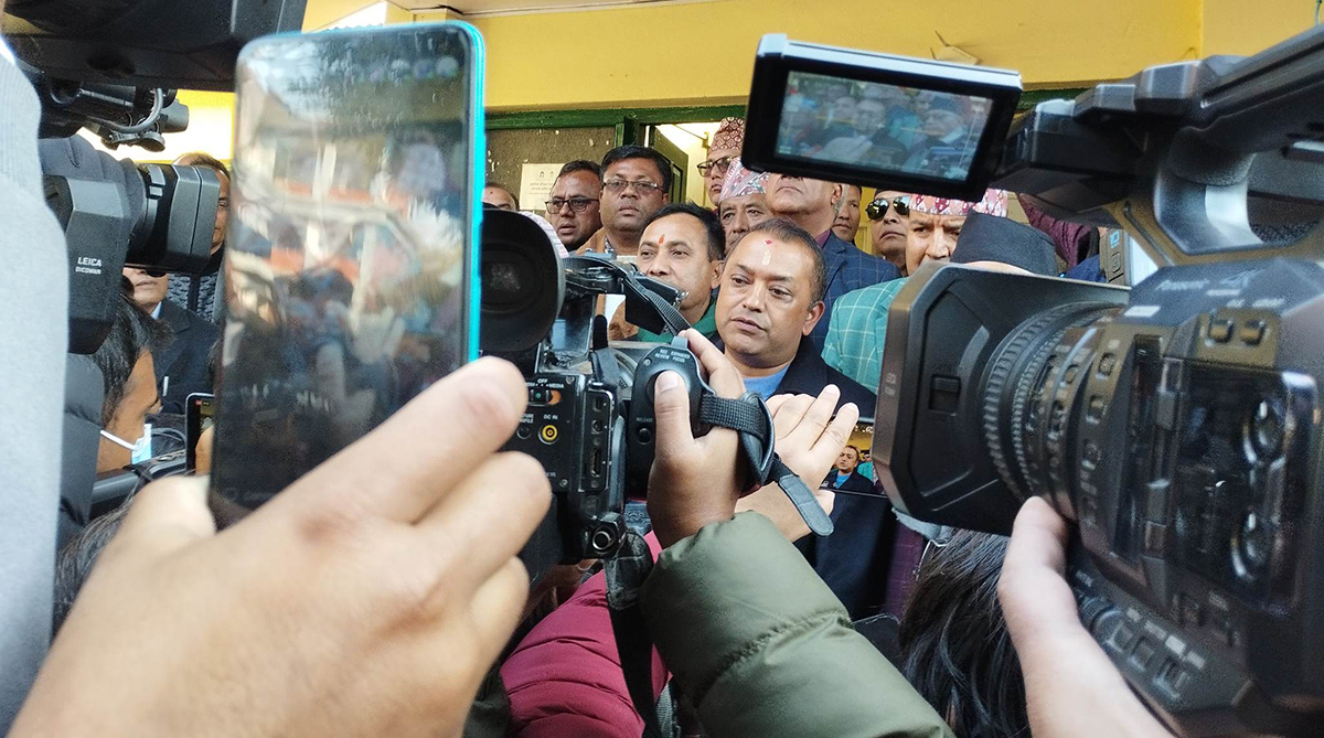 कांग्रेसभित्र परिवर्तन जरुरी छ, सभापतिज्यूलाई उम्मेदवारी फिर्ता लिन आग्रह गर्दछु : महामन्त्री थापा
