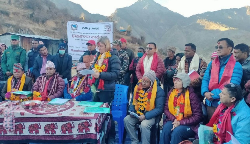 जिल्ला अस्पताल मुगुलाई १५ शय्याबाट ५० शय्याको बनाउन मागसहित  मुख्यमन्त्री शाहीसमक्ष ज्ञापनपत्र