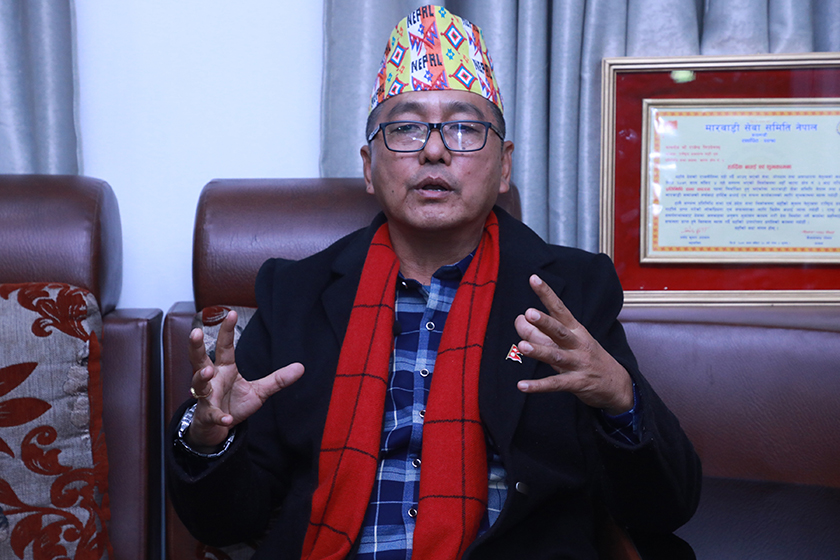 हामी सेन्टरबाट अलिकति राइट छौँ, हामी त्यसमै उभिन्छौँ : अध्यक्ष लिङ्देन