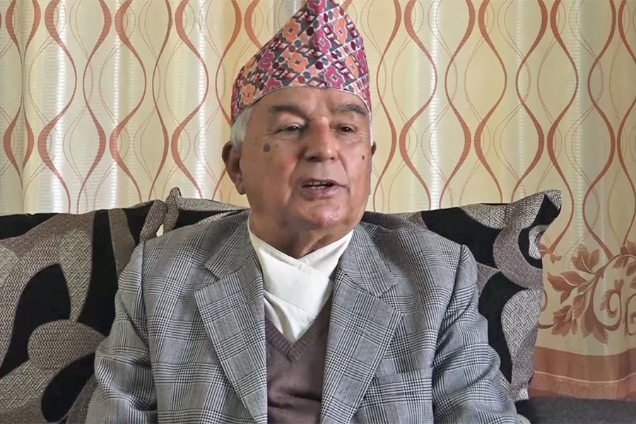 राष्ट्रपतिमा रामचन्द्र पौडेललाई अघि सार्दै देउवा