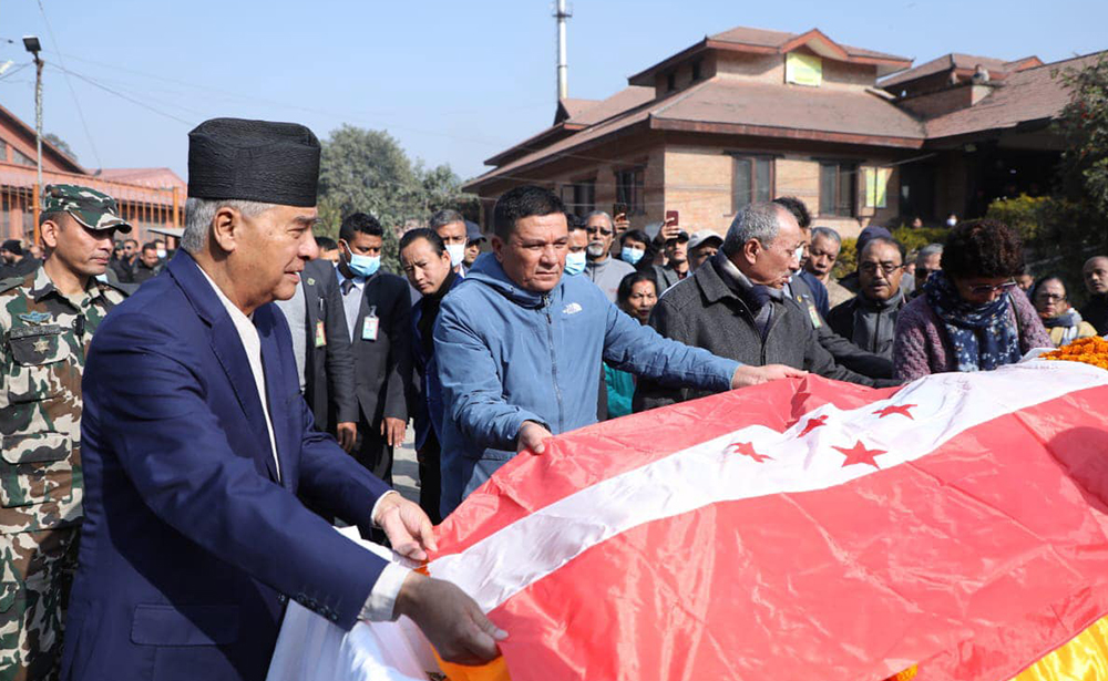 तरुण दलका पूर्वमहासचिव चित्रकारको निधनप्रति प्रधानमन्त्रीद्वारा दुःख व्यक्त