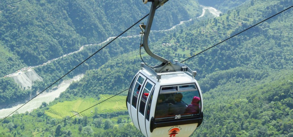 मनकामना केबलकार ११ दिनपछि सञ्चालनमा आयो