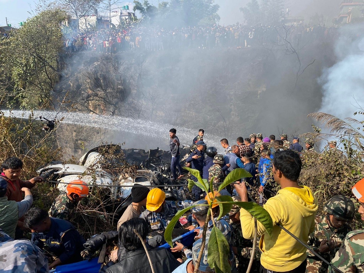 यतिको जहाजमा चालक दलका ४ सदस्यसहित ७२ जना सवार रहेको पुष्टि