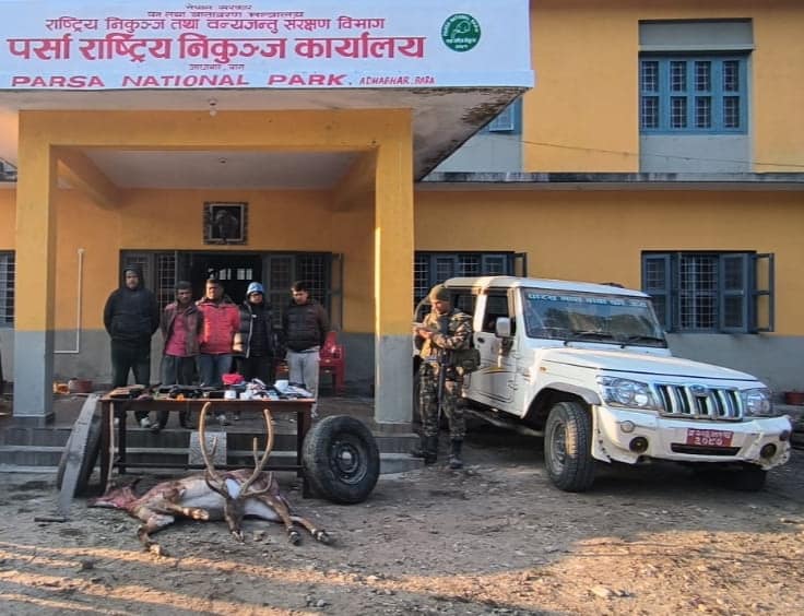 पर्सा रास्ट्रिय निकुञ्जमा जरायो मारेको आरोपमा दुई प्रदेश सांसदसहित ४९ जनाविरुद्ध मुद्दा दर्ता