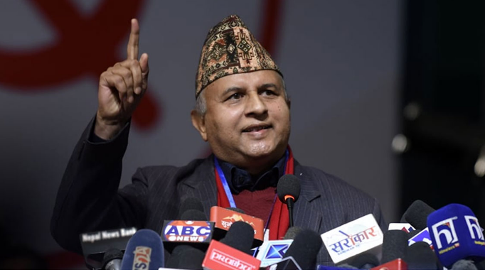 एमालेविरुद्ध नागरिक समाज उत्रिँदा अखिलले प्रतिवाद गरोस् : पोखरेल