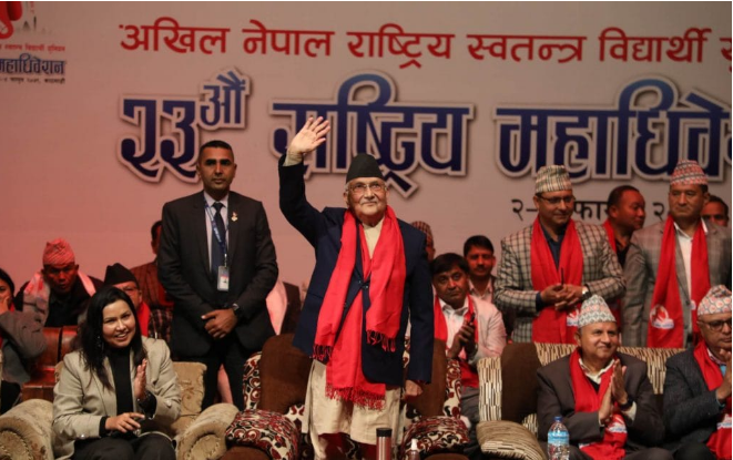 पाँच दलीय गठबन्धन दोहोरिन सक्ने ओलीको संकेत