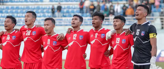 फुटबलको फिफा वरियतामा नेपालले एक स्थान सुधार