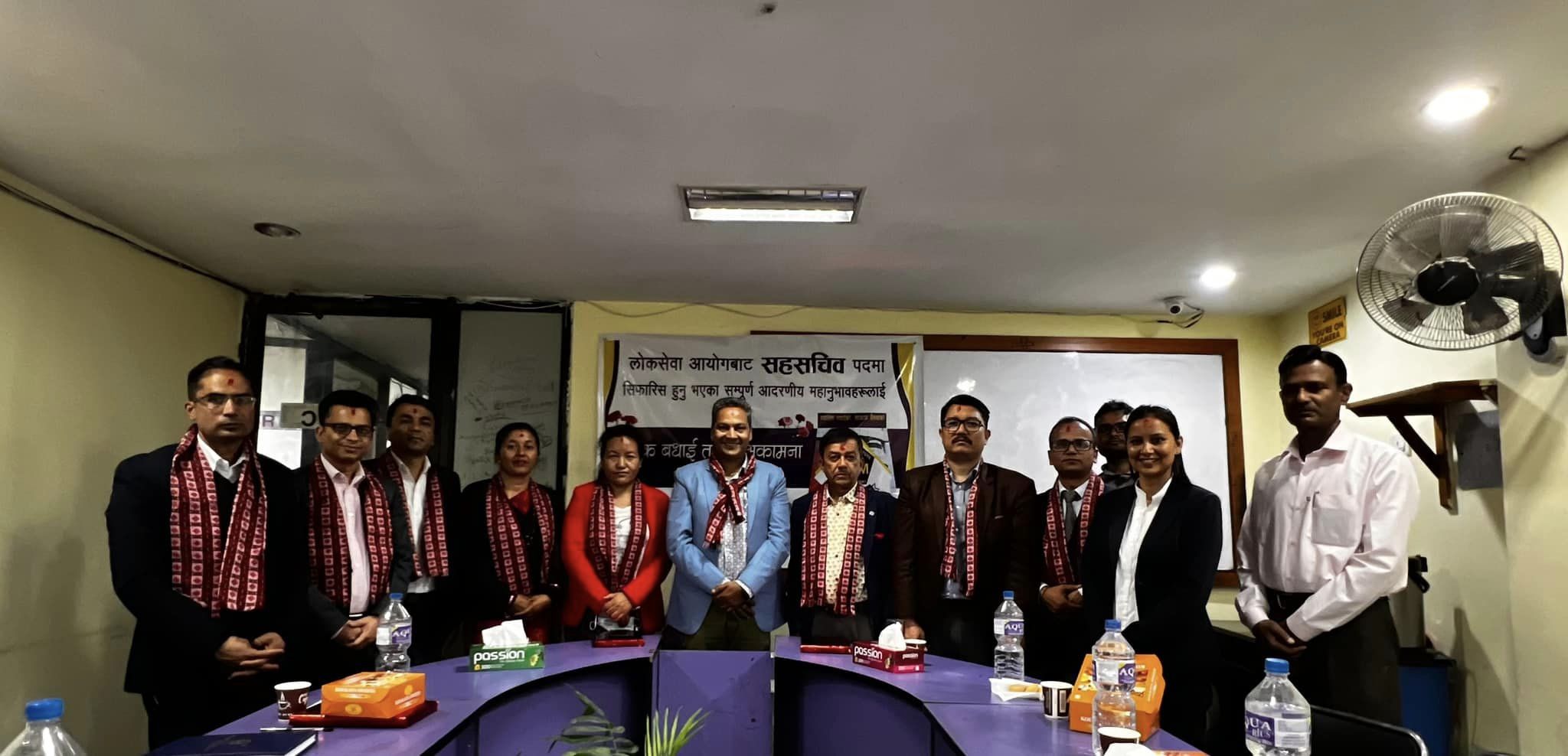 सहसचिवमा सिफारिस भएकाहरूलाई चैतन्यको बधाई [तस्बिरहरू]