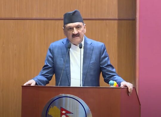 मुलुकको आर्थिक स्थिति सन्तोषजनक छैन : अर्थमन्त्री महत