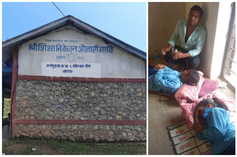 अत्यधिक गर्मीका कारण विद्यार्थी बेहोस भएपछि विद्यालय बन्द