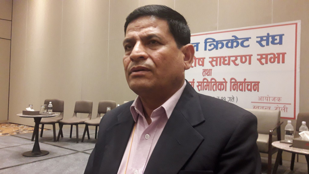 नेपाल क्रिकेट सङ्घको अध्यक्षमा चन्द निर्विरोध निर्वाचित