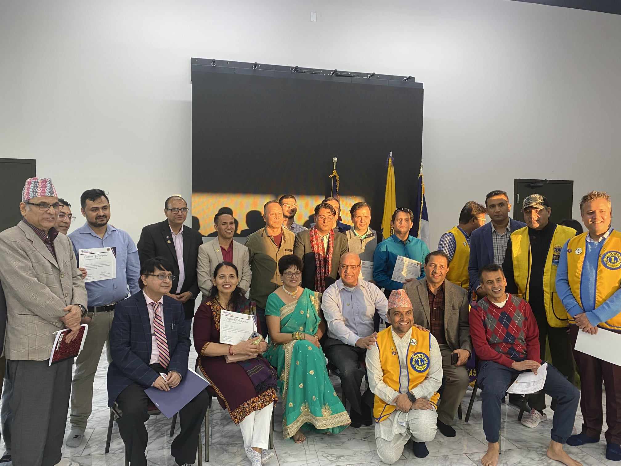 डालस एभरेष्ट लायन्सको कविता प्रतियोगितामा प्रकाश पाण्डे प्रथम