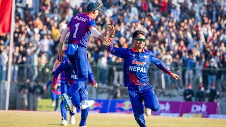 क्यानडाविरुद्धको एक दिवसीय सिरिजमा ९ विकेटको जित निकाल्दै नेपालको क्लिन स्विप