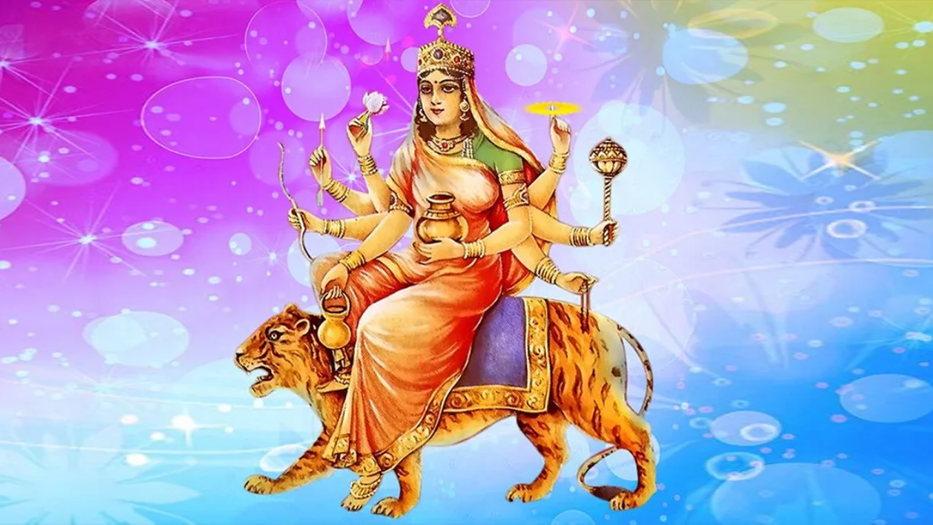 दुर्गापक्षको चौथो दिन,आज कुष्माण्डा देवीको पूजाआराधना गरिँदै