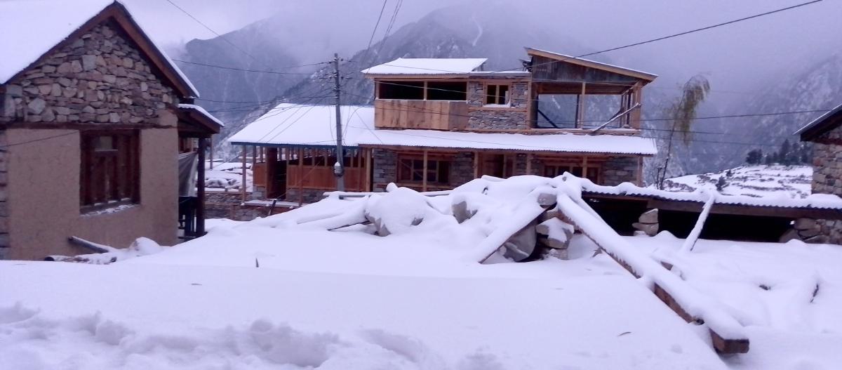हुम्लामा हिमपातसँगै चिसो अत्यधिक बढ्दा जनजीवन प्रभावित