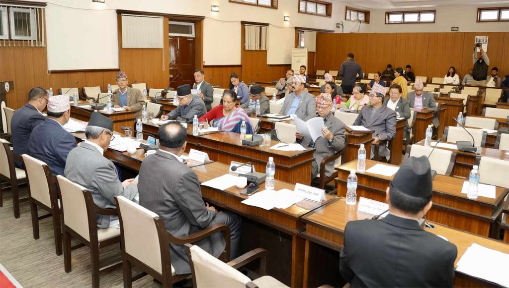 निजामति विधेयकको प्रस्तवनामै ४७ जना सांसदको ३२ वटा संशोधन