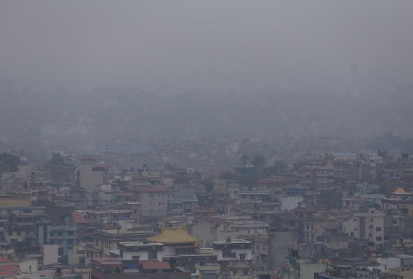 अत्यधिक चिसो बढेसँगै काठमाडौँ उपत्यकामा बढ्यो वायु प्रदूषण