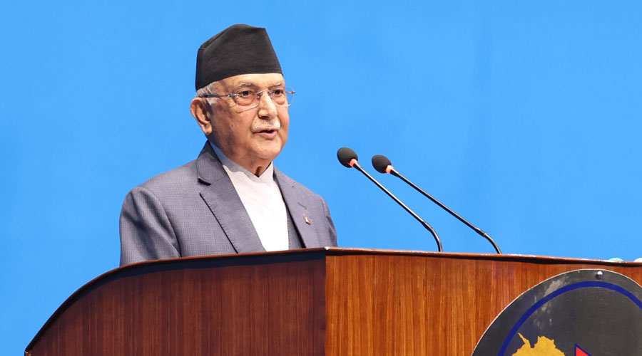 प्रधानमन्त्री ओलीले भने: निजामती ऐन जारी भएपश्चात् आरक्षणको विषय सम्बोधन हुन्छ’