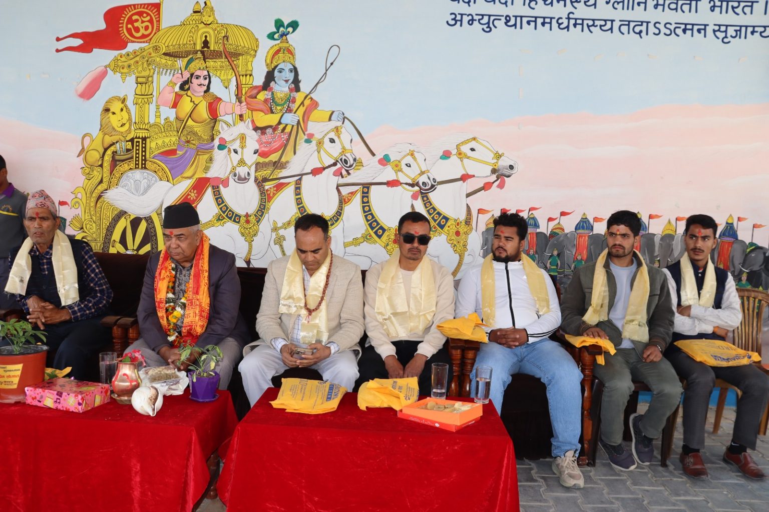 चैतन्य पाठशालामा विशेष कार्यक्रम गरी प्रा.डा. हेमराज पन्तको जन्मदिन मनाइयो