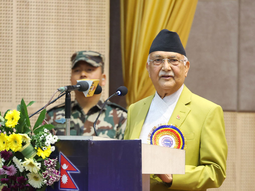 प्रधानमन्त्री ओलीले भने: ५२ प्रतिशत विद्यार्थी फेल गराउनु पनि शिक्षकका लागि मज्जाको कुरा बनेको छ