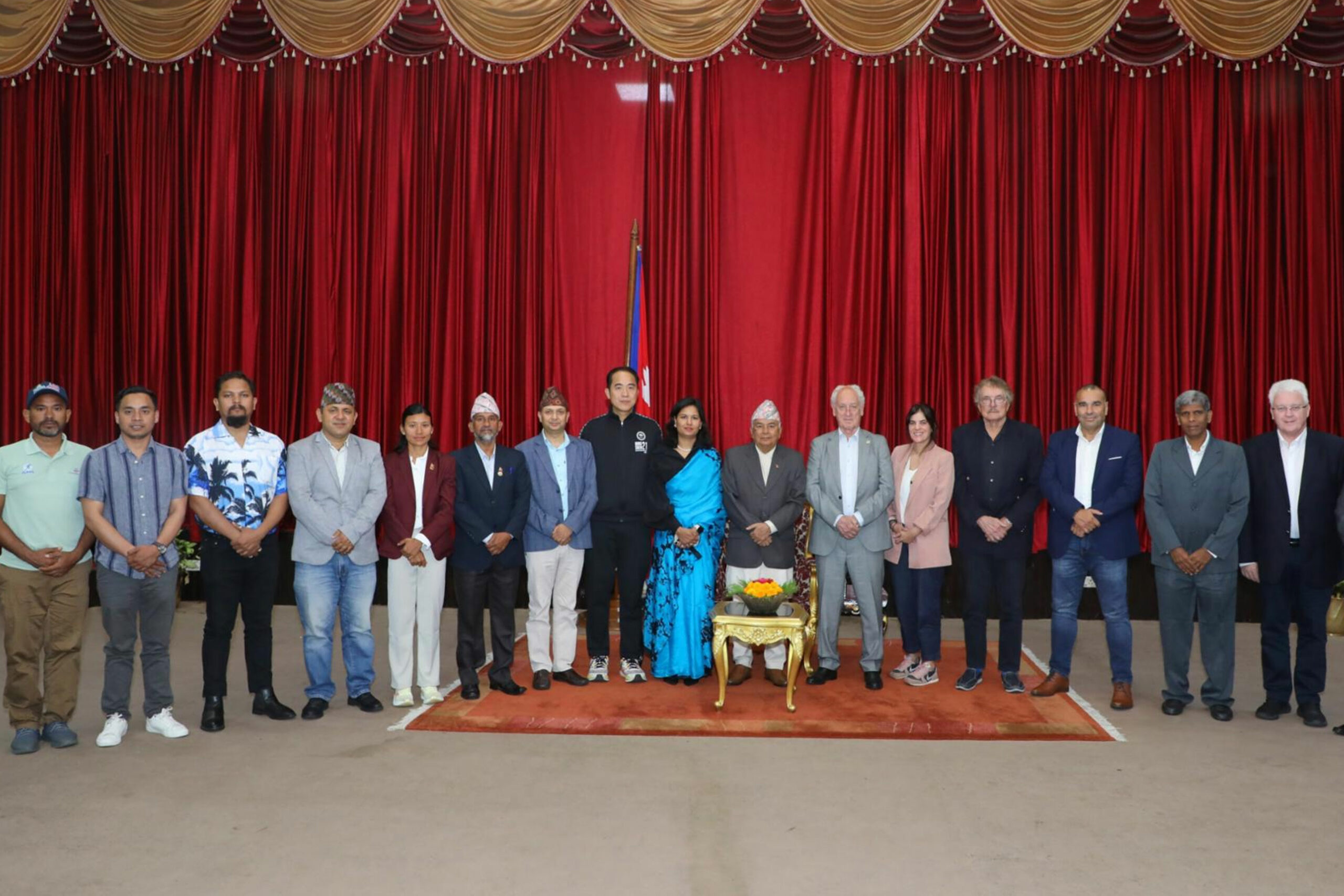 राष्ट्रपति पौडेलले भने: खेल पर्यटनका लागि नेपाल उर्वर भूमि हो