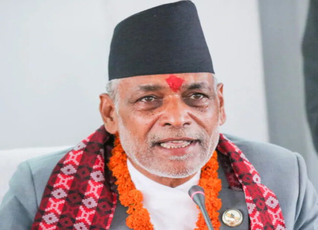 ‘रासायनिक मल र विषादीले कृषि प्रणाली र खाद्य सुरक्षामा असर पर्‍यो’ : कृषि मन्त्री अधिकारी
