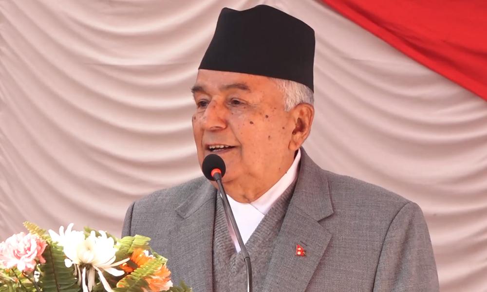 ‘नेपाली समाजलाई बृहत् राष्ट्रिय एकताको सूत्रमा आबद्ध गरेको छ’ : राष्ट्रपति पौडेल