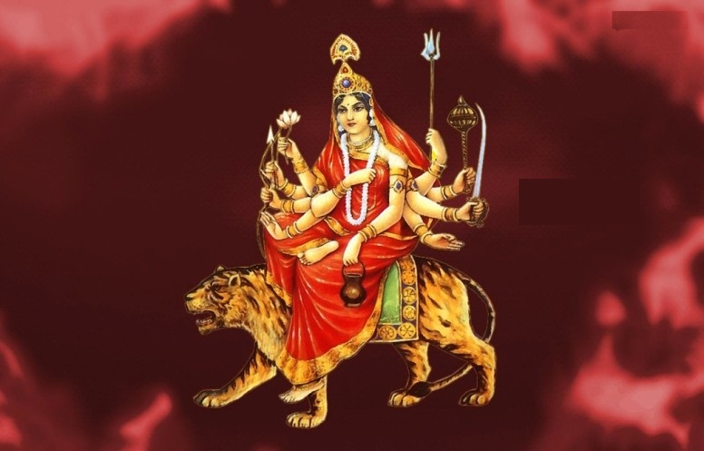 आज नवरात्रको तेस्रो दिन, चन्द्रघण्टा देवीको पूजा आराधना गरिँदै