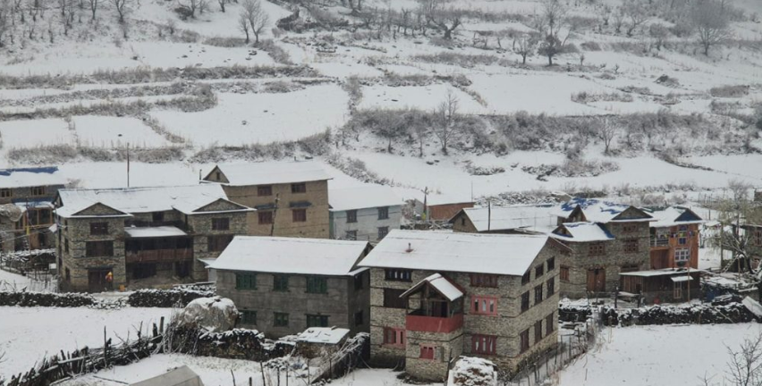 कर्णालीका हिमाली जिल्लामा भारी हिमपात भएपछि ८ प्रहरी चौकी सदरमुकाम सारिँदै