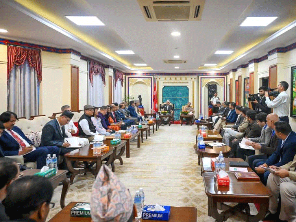 राष्ट्रपतिले बोलाएको बैठकमा दलबाट को–को सहभागी भए ?