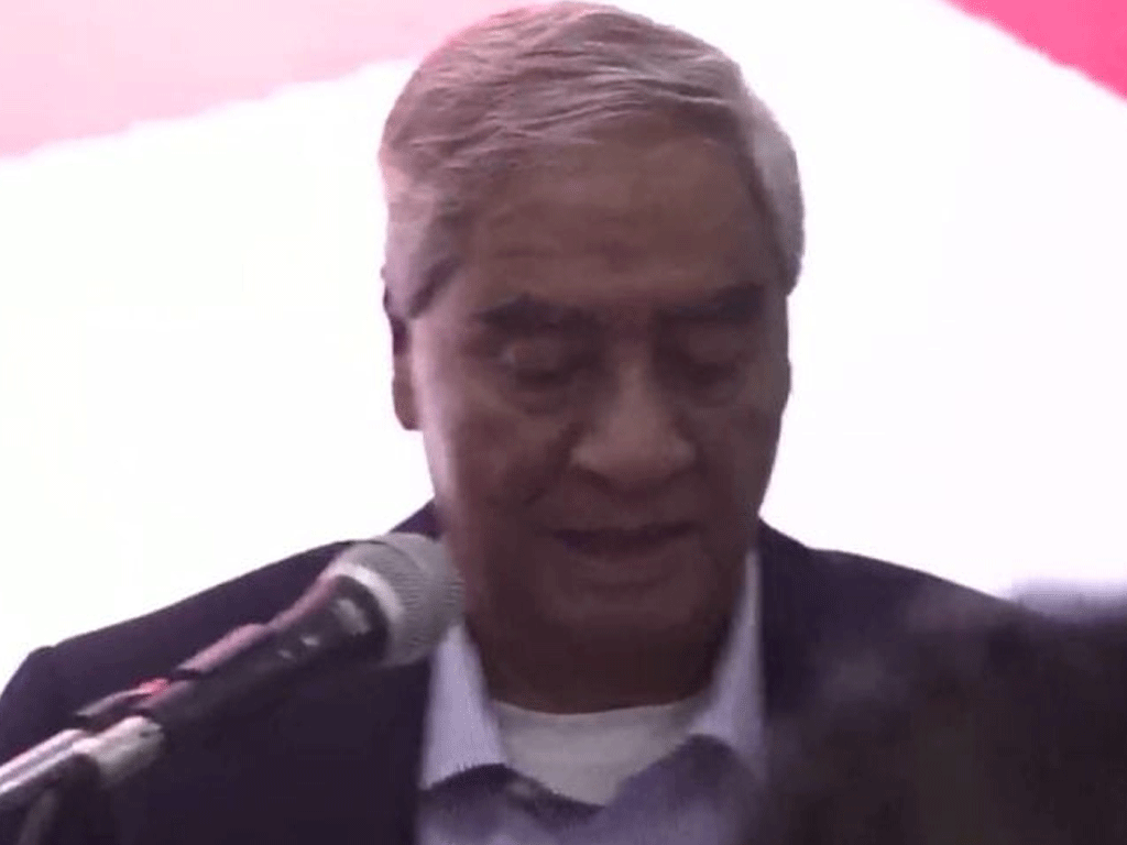 यस्तो छ जेनजी आन्दोलनपछि पहिलो पटक सार्वजनिक भएका देउवाको सम्बोधन, हेर्नुहोस् पूर्णपाठ